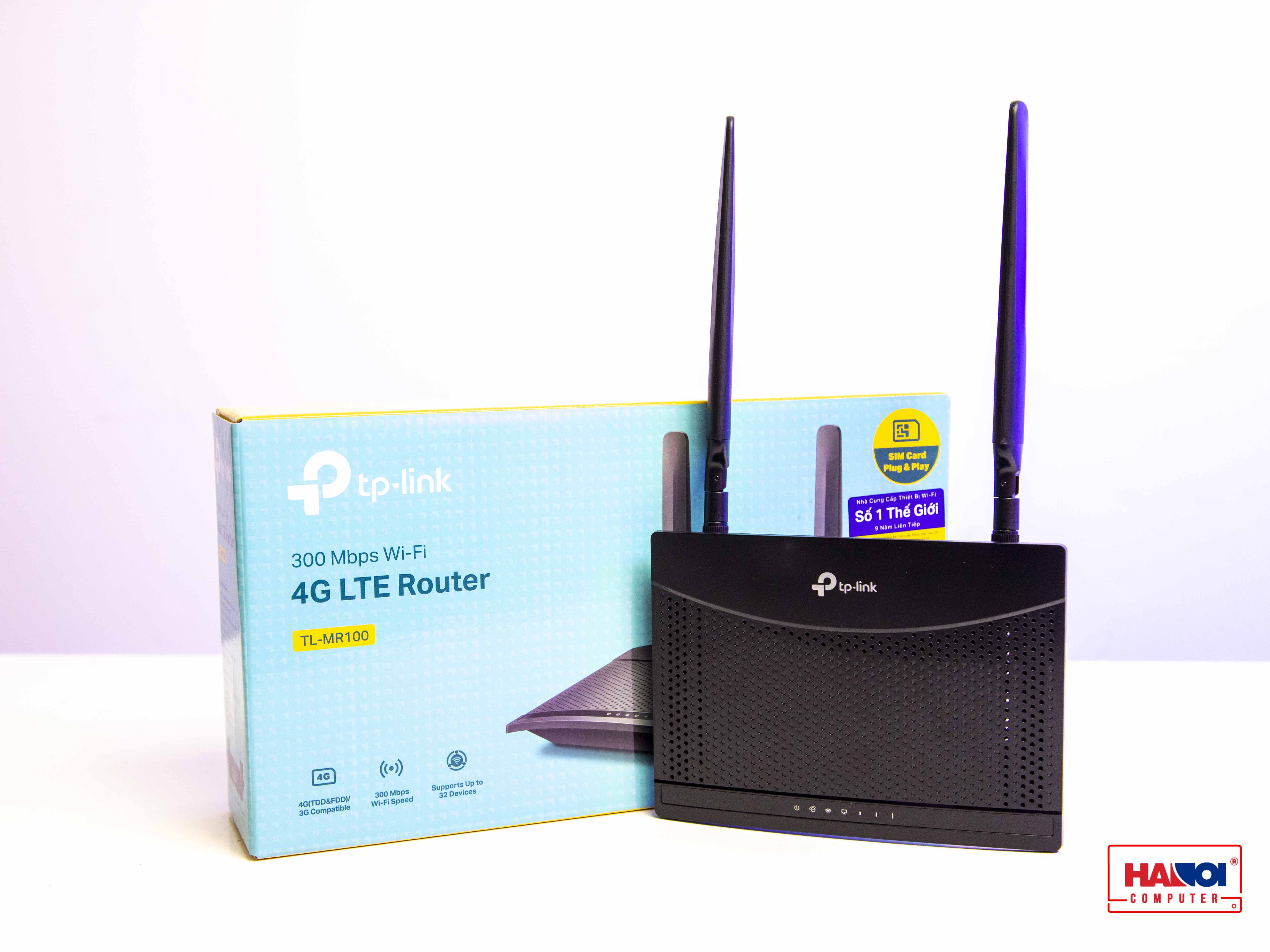 Bộ phát wifi 4G TP-Link MR100 Wireless N300