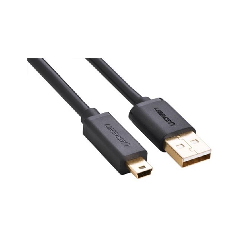 Cáp USB 2.0 to USB Mini 1m mạ vàng Ugreen 10355