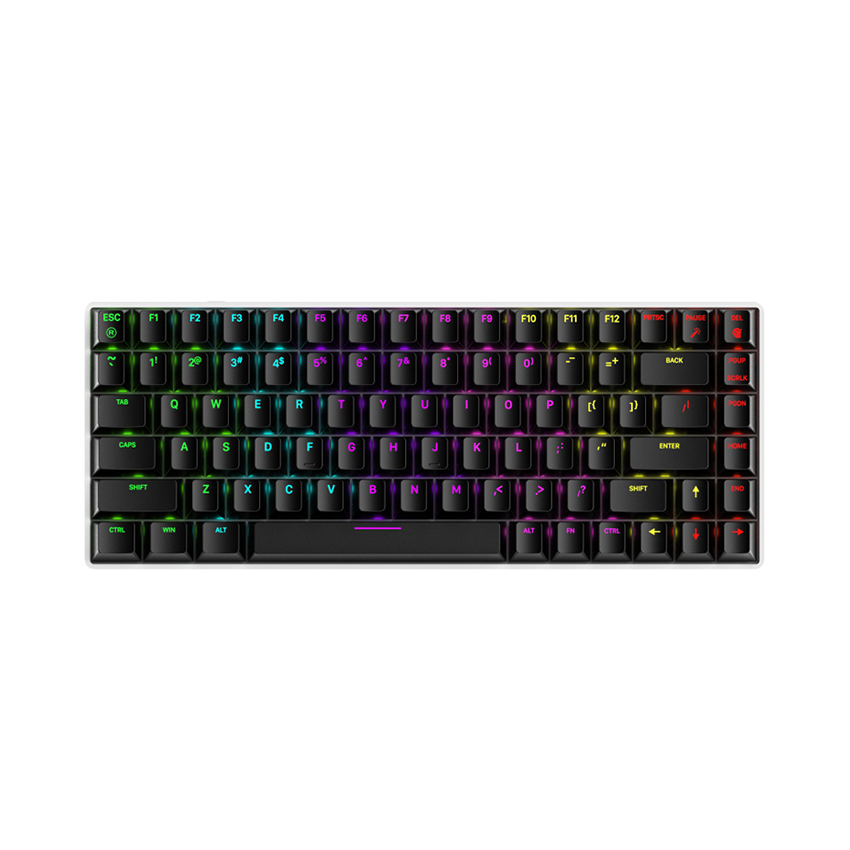 Bàn phím cơ Dareu EK884 RGB Black Red sw (USB) - Hình 1