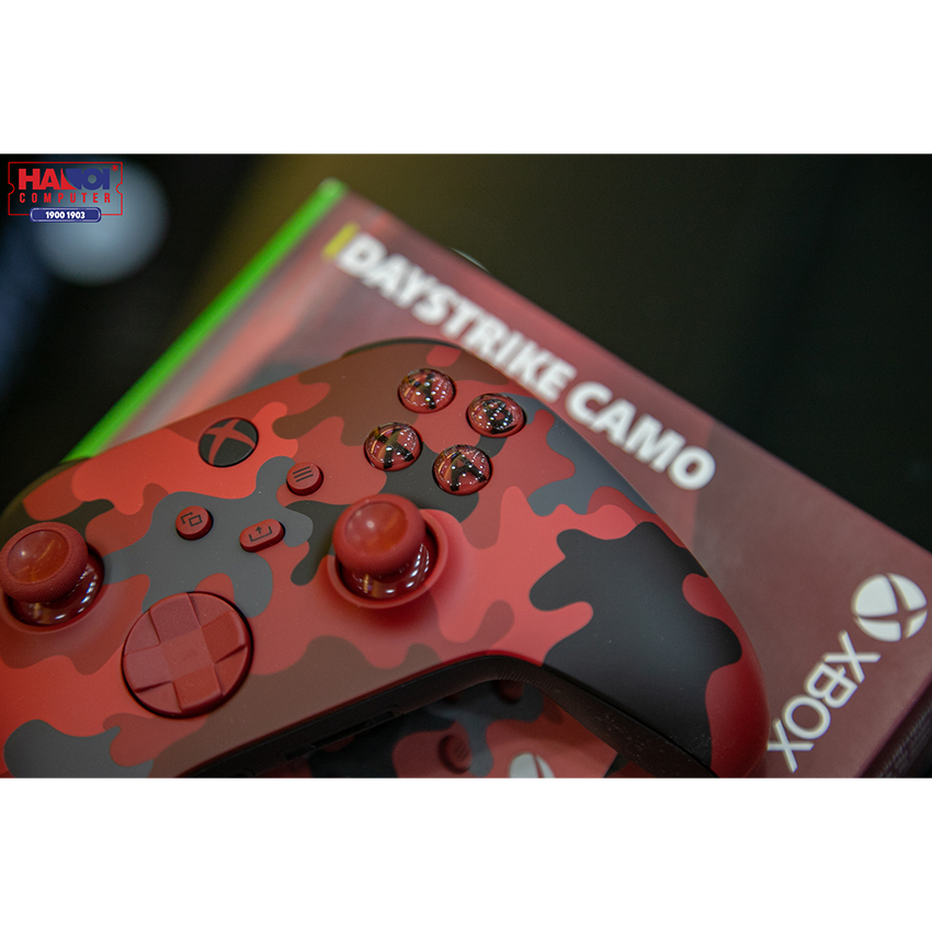 Tay cầm chơi game không dây Xbox One Series X - Daystrike Camo