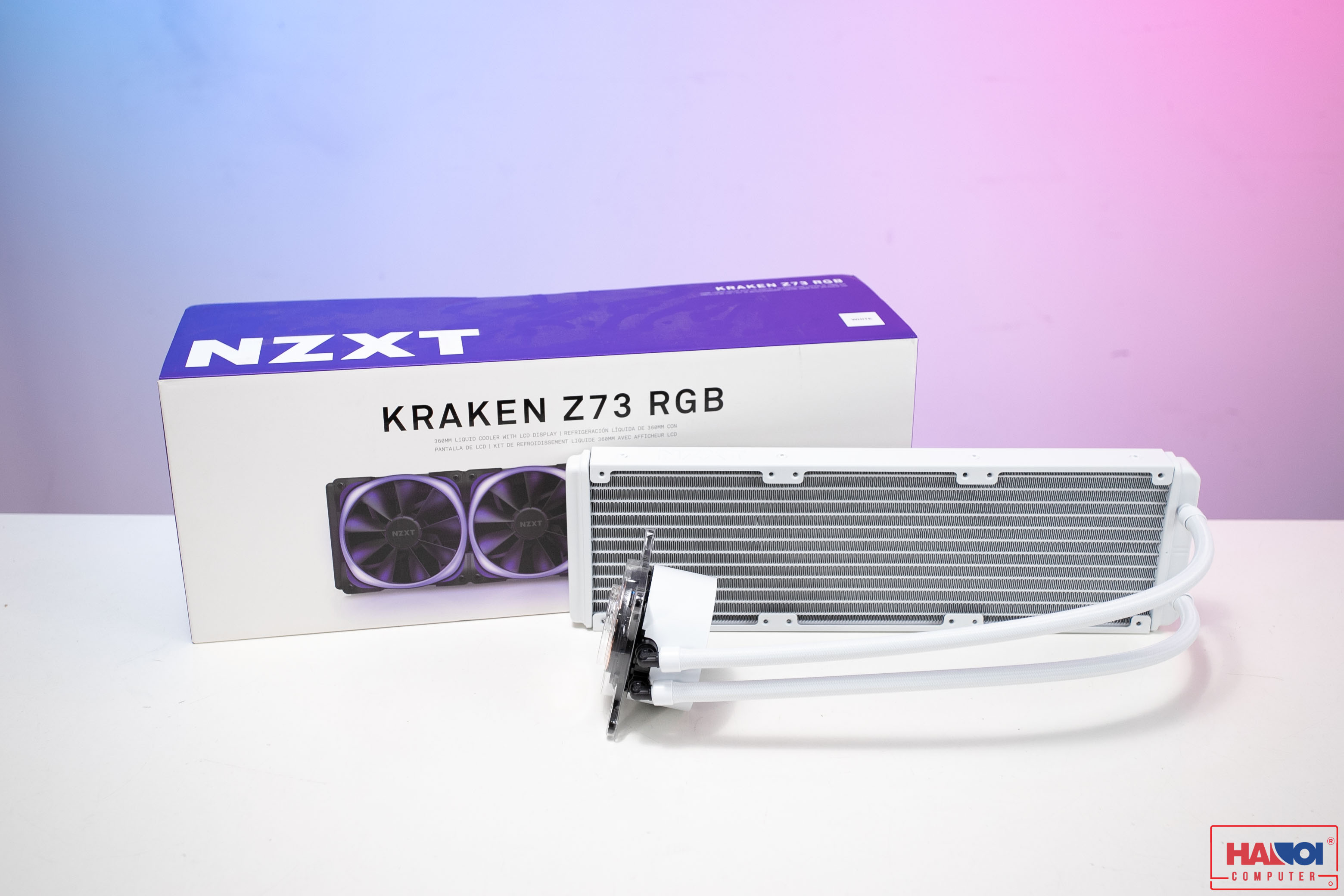 Tản nhiệt nước NZXT Kraken Z73 - RGB - White (RL-KRZ73-RW)