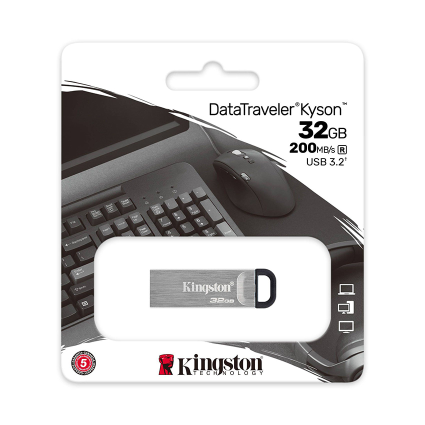 USB Kingston 32GB DataTraveler Kyson (USB3.2 Gen1)