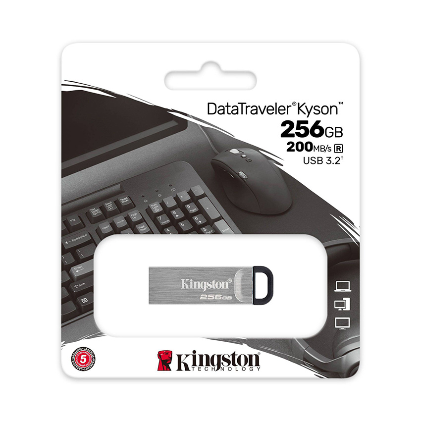 USB Kingston 256GB DataTraveler Kyson (USB3.2 Gen1)