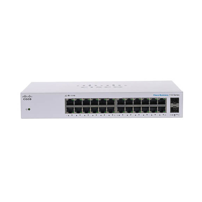 Switch Cisco CBS110-24T-EU Unmanaged 24-port GE, 2x1G SFP Shared 2