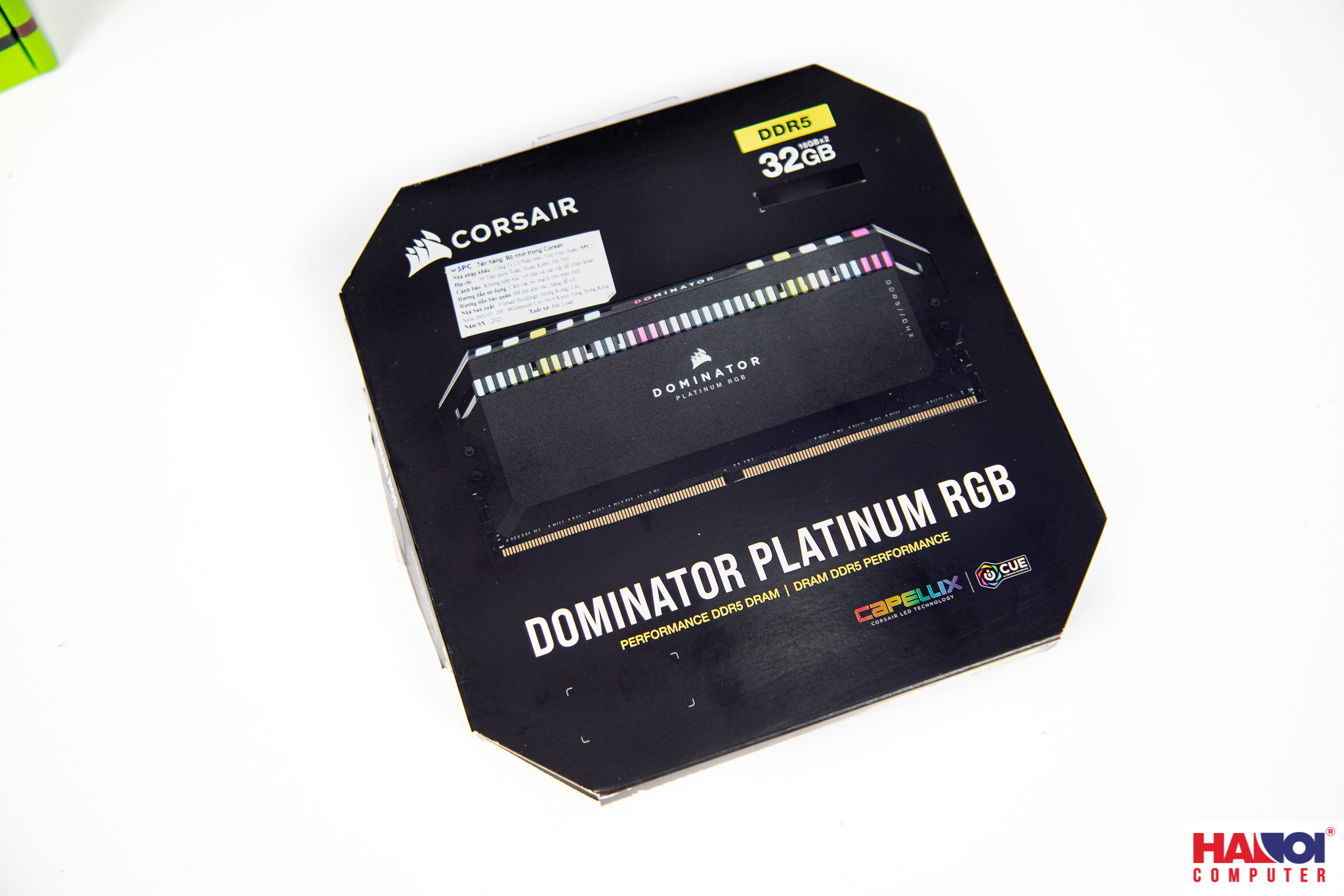 Ram Desktop Corsair DOMINATOR PLATINUM RGB Black Heatspreader (CMT32GX5M2B5600C36) 32GB (2x16GB) DDR5 5600MHz