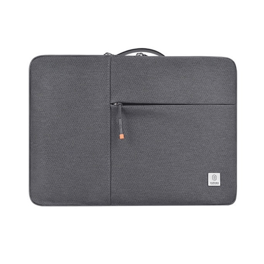 Túi chống sốc WiWU Alpha Double Layer Sleeve 15.6 inch màu xám