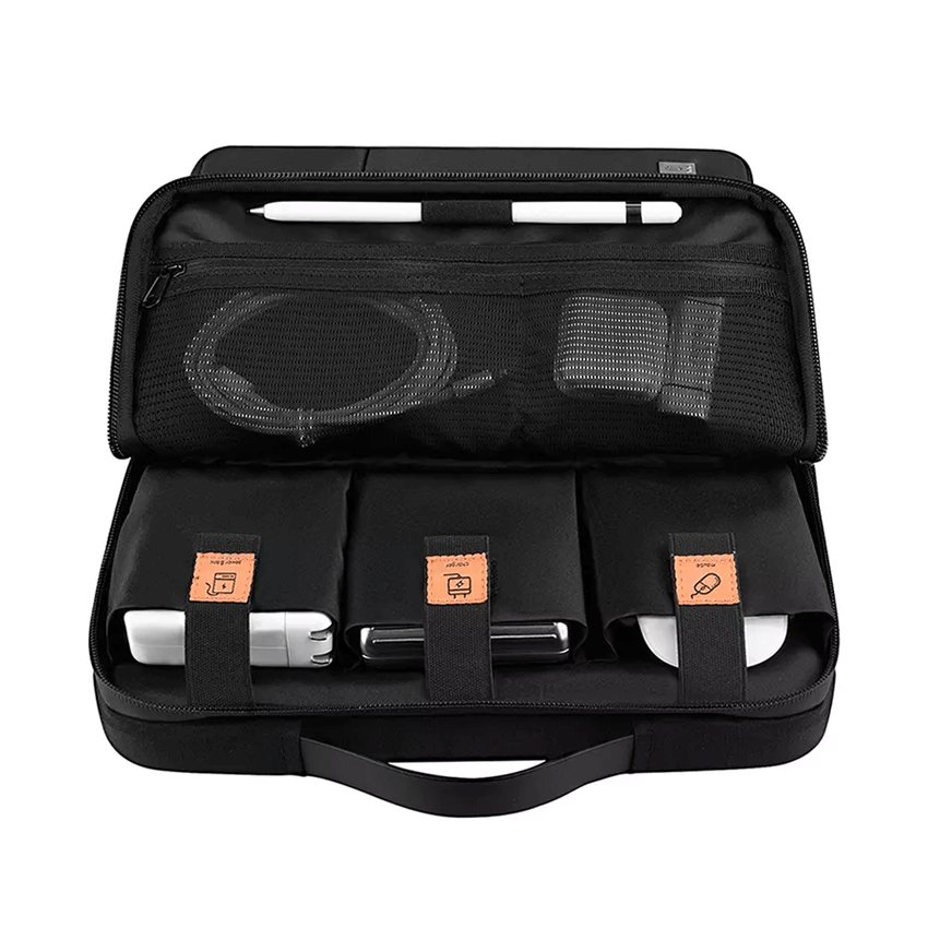Túi chống sốc WiWU Alpha Double Layer Sleeve 15.6 inch màu đen