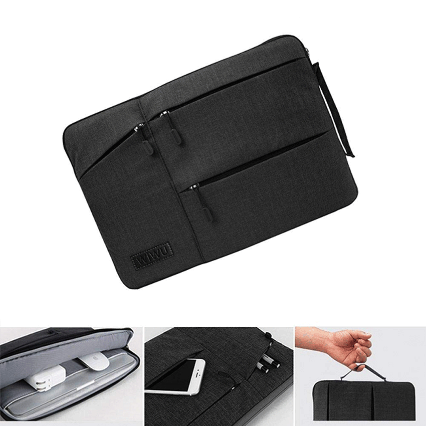 Túi chống sốc WiWU POCKET Sleeve 13,3 inch màu đen