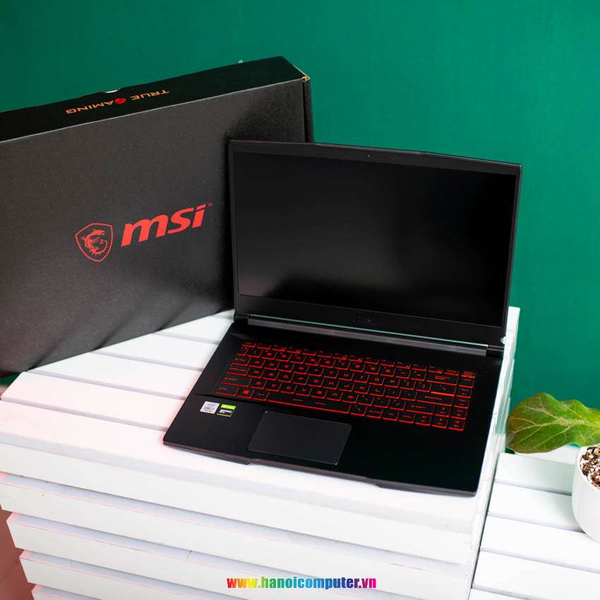 Laptop MSI Gaming GF63 Thin (11SC-662VN) (i7-11800H/8GB RAM/512GB SSD/GTX1650 4GB/15.6 inch FHD 144Hz/Win11/Đen)