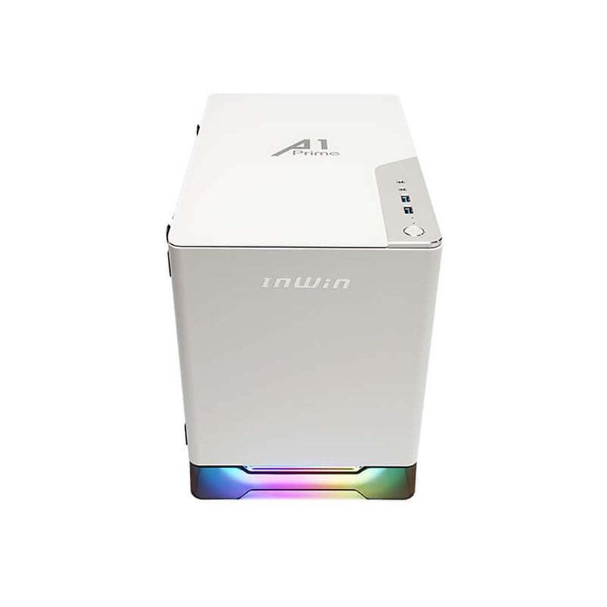 Vỏ Case Inwin A1 Prime White ( Mini Tower / Màu Trắng/ Gắn sẵn bộ nguồn INWIN 750W 80plus GOLD và 2 Fan)