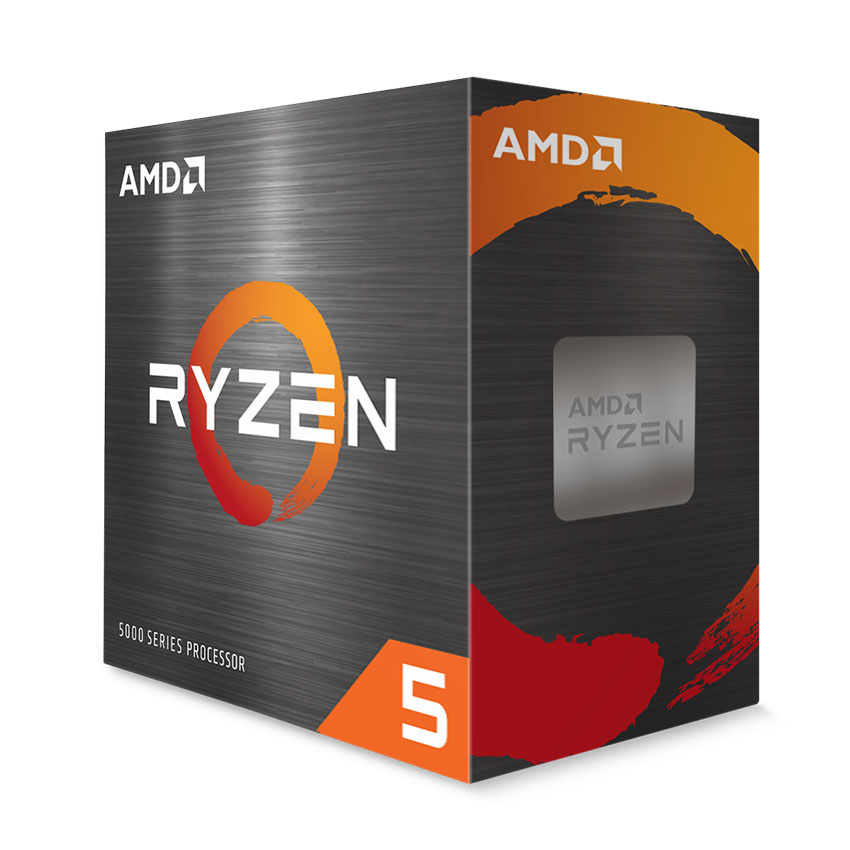 CPU AMD Ryzen 5 5500 (3.6 GHz Upto 4.2GHz / 19MB / 6 Cores, 12 Threads /  65W / Socket AM4)