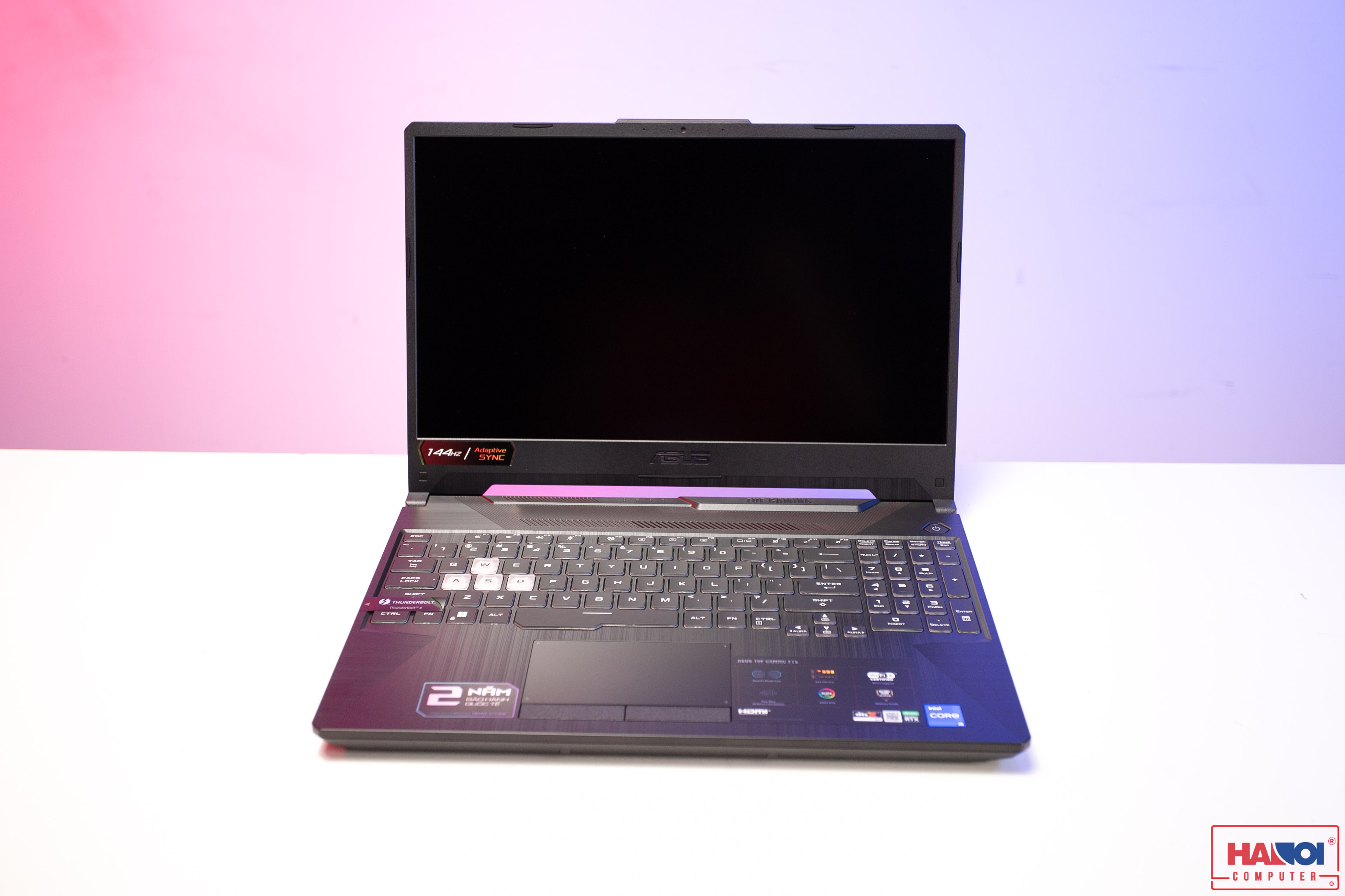 Laptop Asus Gaming TUF FX506HC-HN144W (i5 11400H/8GB RAM/512GB SSD/15.6 FHD 144hz/RTX 3050 4GB/Win11/Đen)