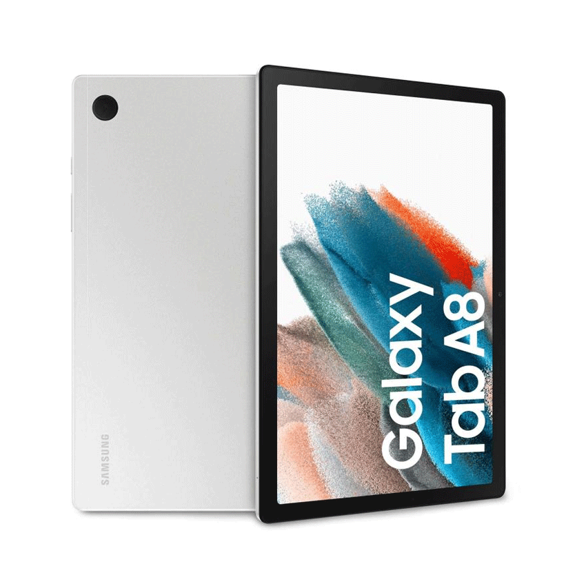 Máy tính bảng Samsung Galaxy Tab A8 X205 (64GB/10.5 inch/Wifi/4G/Android 11/Bạc) (2022)