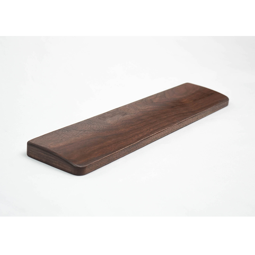 Kê tay bàn phím công thái học HyperWork Basic gỗ Óc Chó - Size 320mm
