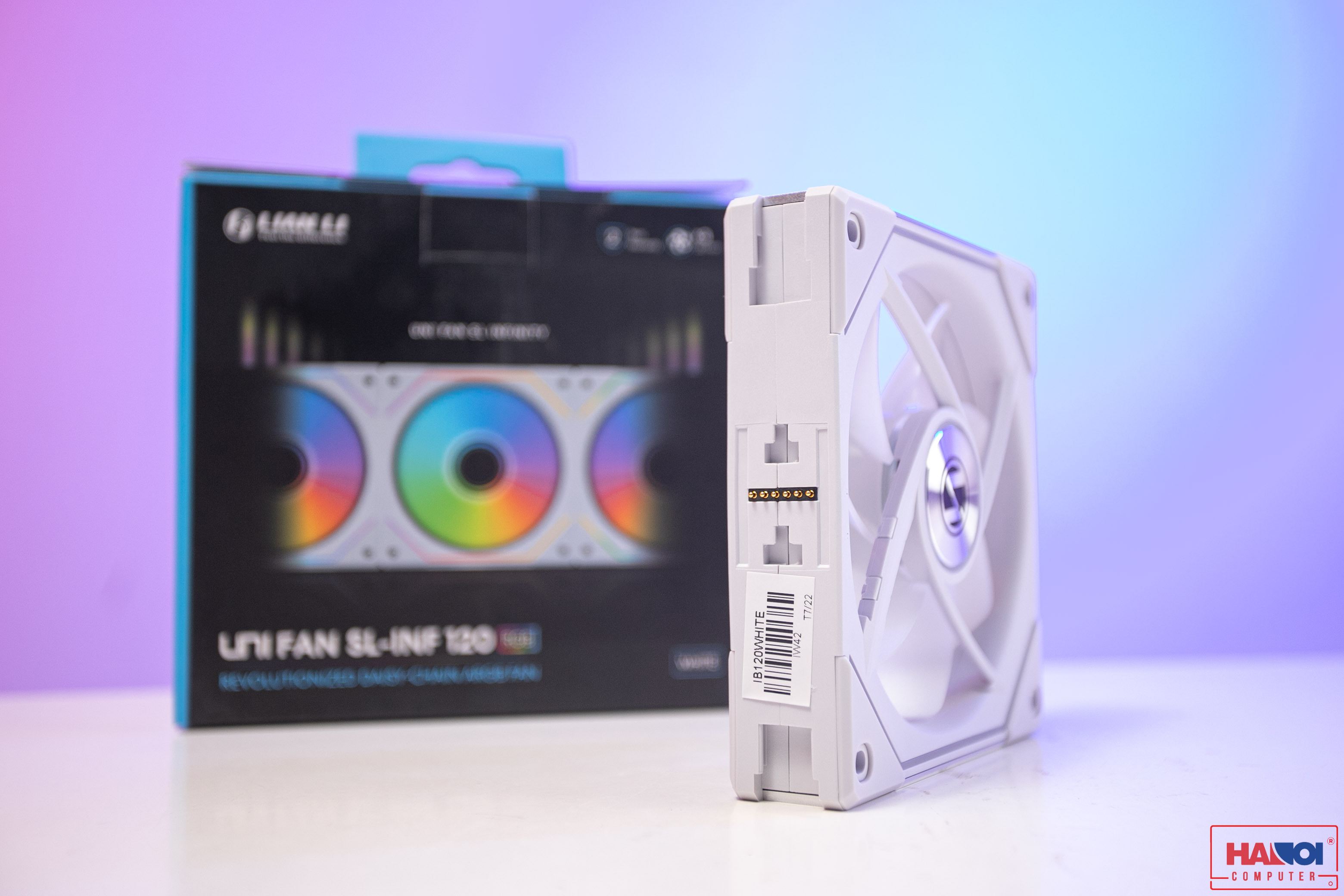 Fan Case LIAN-LI UNI Fan SL INFINITY 120 Triple White