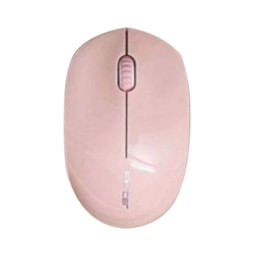 Chuột không dây Forter V6 hồng (USB/pin AA) - Hình 1