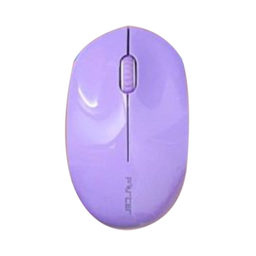 Chuột không dây Forter V6 tím (USB/pin AA) - Hình 1