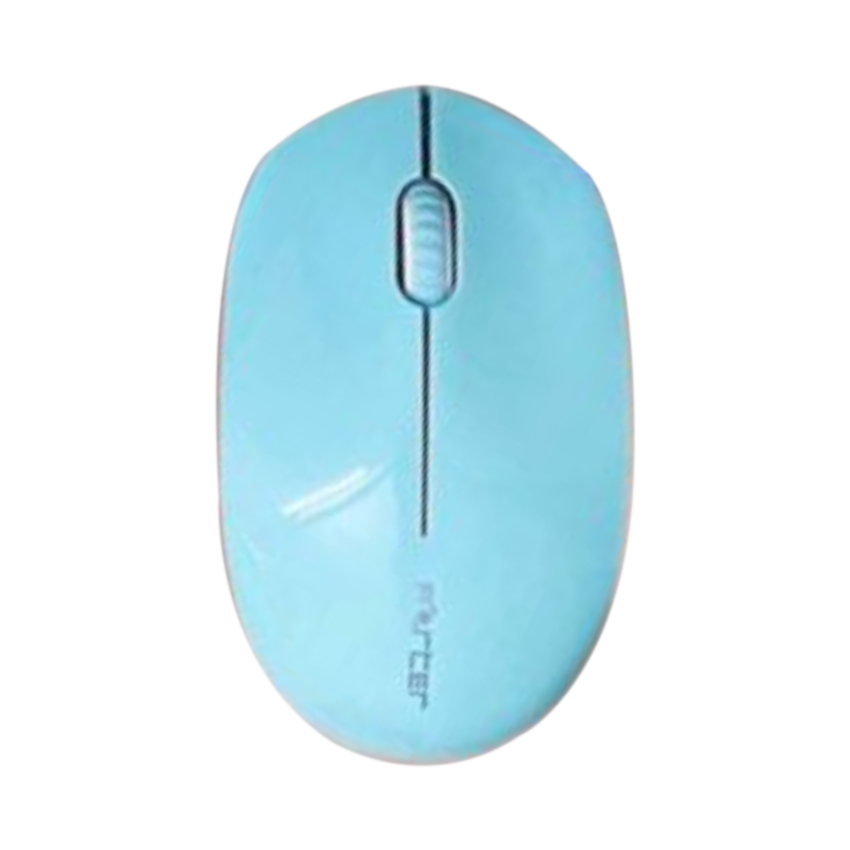 Chuột không dây Forter V6 xanh lục (USB/pin AA) - Hình 1
