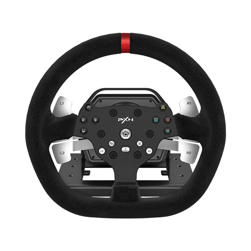 Vô lăng chơi game PXN V10 Gaming Racing Wheel (Đi kèm bàn đạp và cần số)