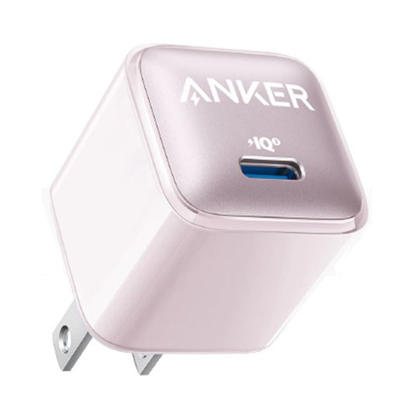 Củ sạc nhanh Anker Nano Pro A2637 - PD 20W - 01 cổng Type C - Màu hồng