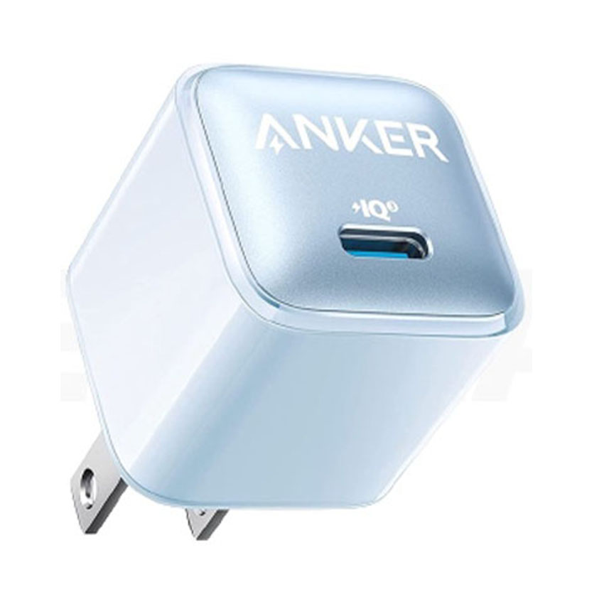 Củ sạc nhanh Anker Nano Pro A2637 - PD 20W - 01 cổng Type C - Màu xanh dương nhạt