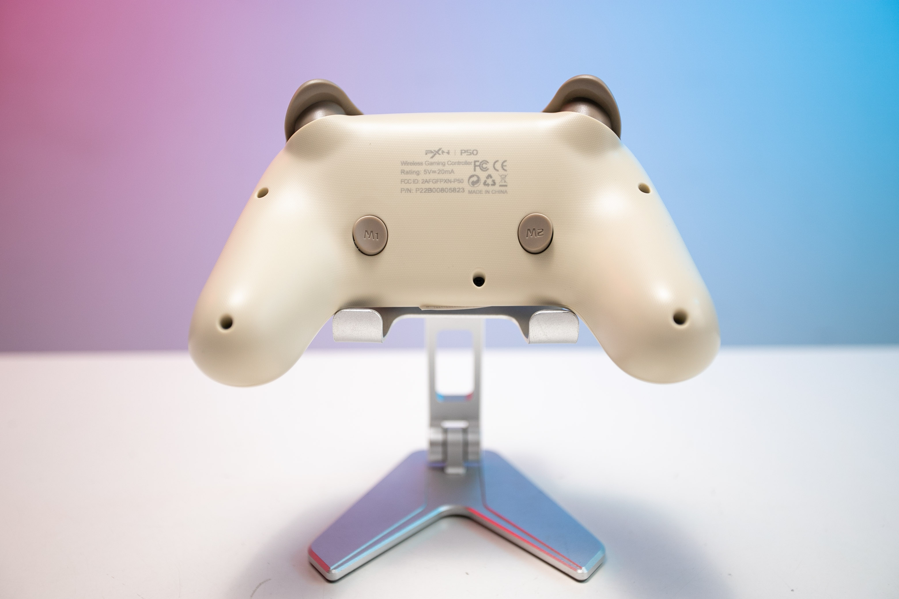 Tay cầm chơi game không dây PXN P50 cho Nintendo Switch/PC màu be sữa