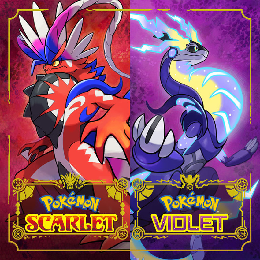 Thẻ Game Nintendo Switch - Pokemon Scarlet and Pokemon Violet Double Pack