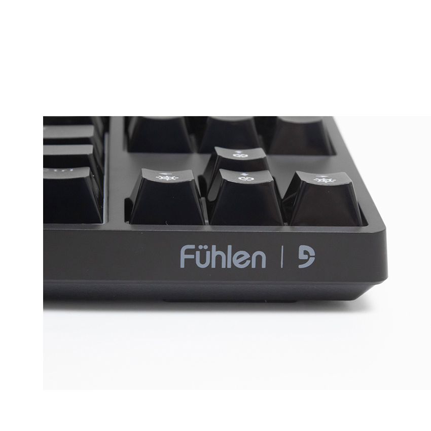 Bàn phím cơ Fuhlen D87S RGB đen Brown sw (USB/RGB/Huano)