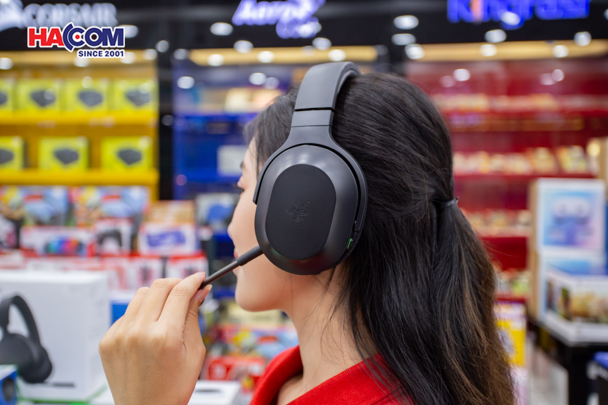 Tai nghe không dây Razer Barracuda X-2022 RZ04-04430100-R3M1 (Wireless + Bluetooth 5.2) - Hình 4