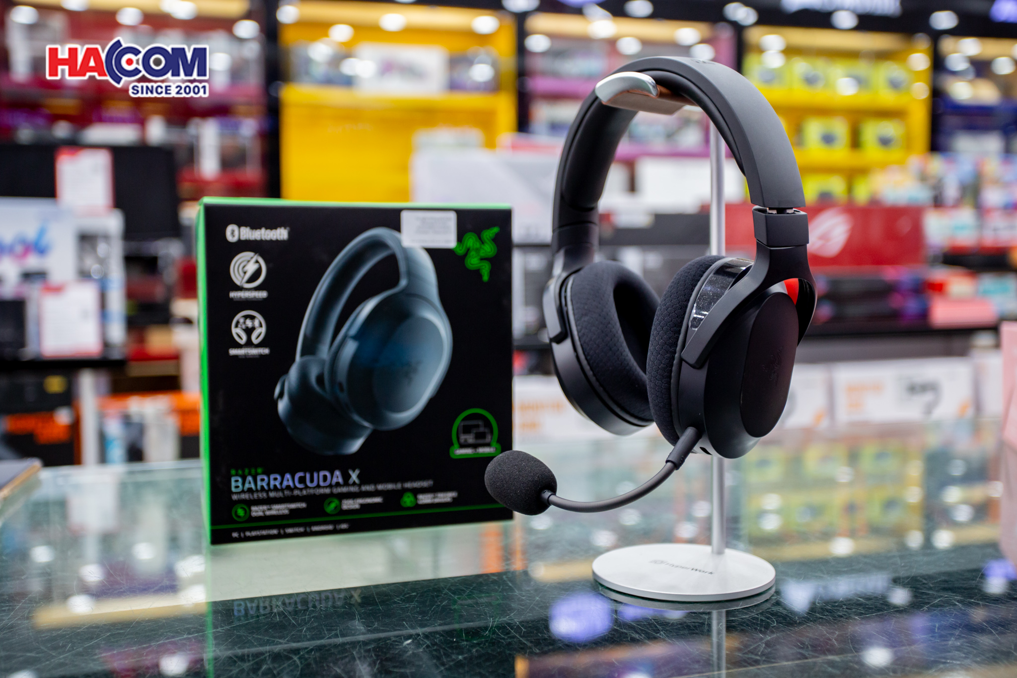 Tai nghe không dây Razer Barracuda X-2022 RZ04-04430100-R3M1 (Wireless + Bluetooth 5.2) - Hình 6