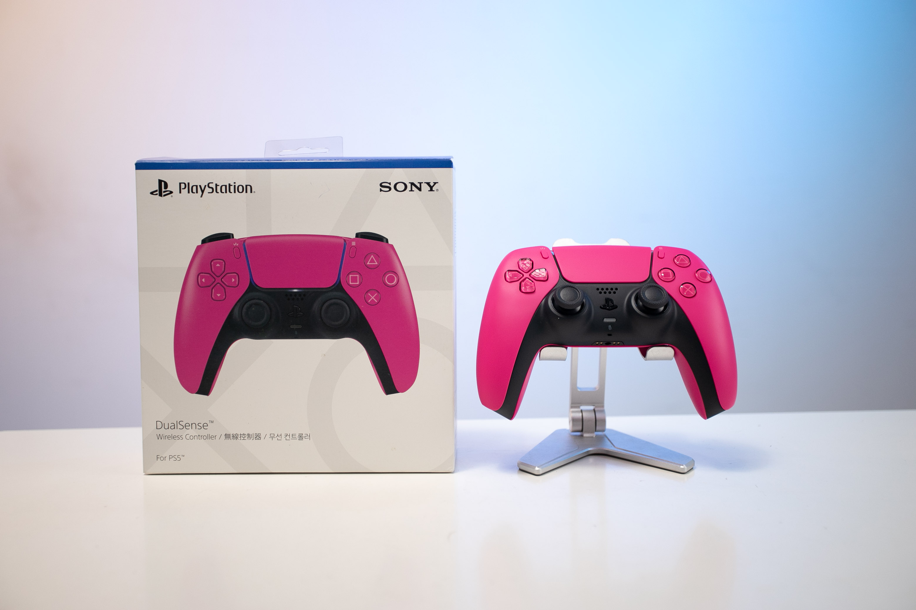 Tay cầm chơi Game Sony PS5 DualSense Nova Pink
