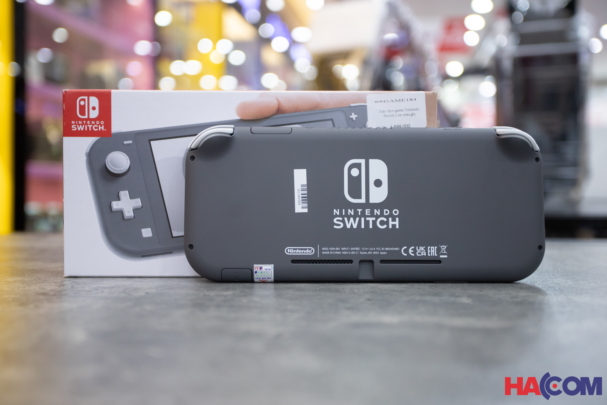 Máy chơi game Nintendo Switch Lite - Gray - Màu ghi
