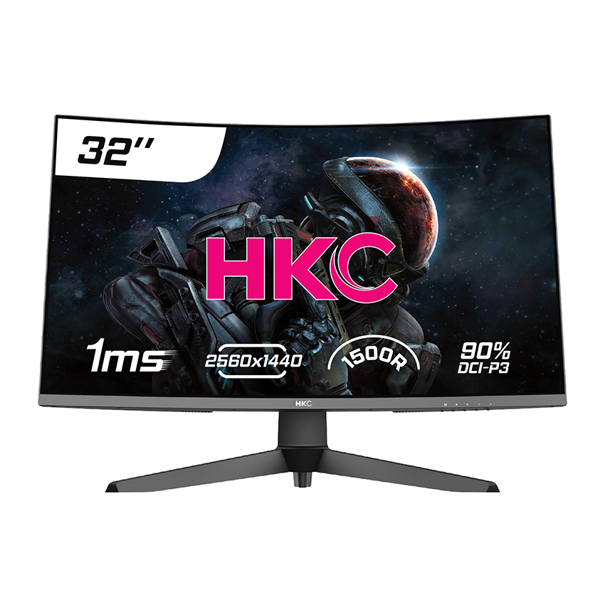 Màn hình HKC MG32K2Q (31.5 inch/QHD/VA/144Hz/1ms/300 nits/HDMI+DP)