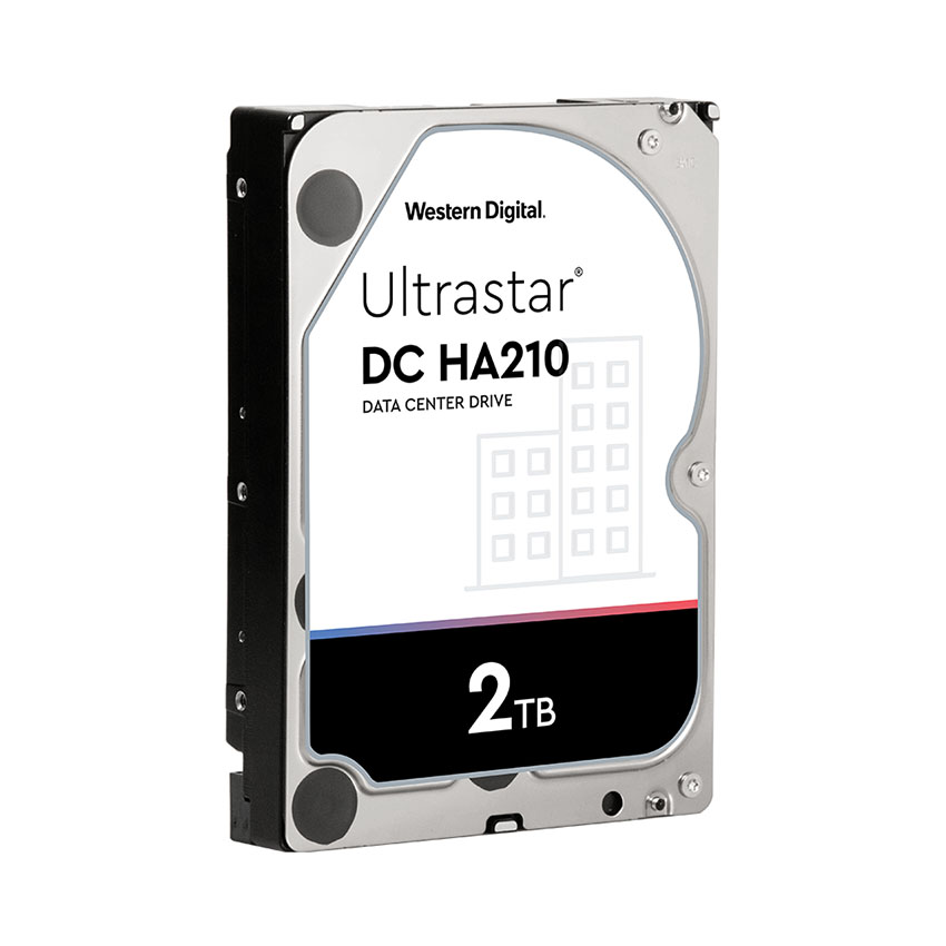 Ổ cứng HDD WD Enterprise Ultrastar DC HA210 2TB/3.5inch/7200rpm/Sata/128MB - HUS722T2TALA604