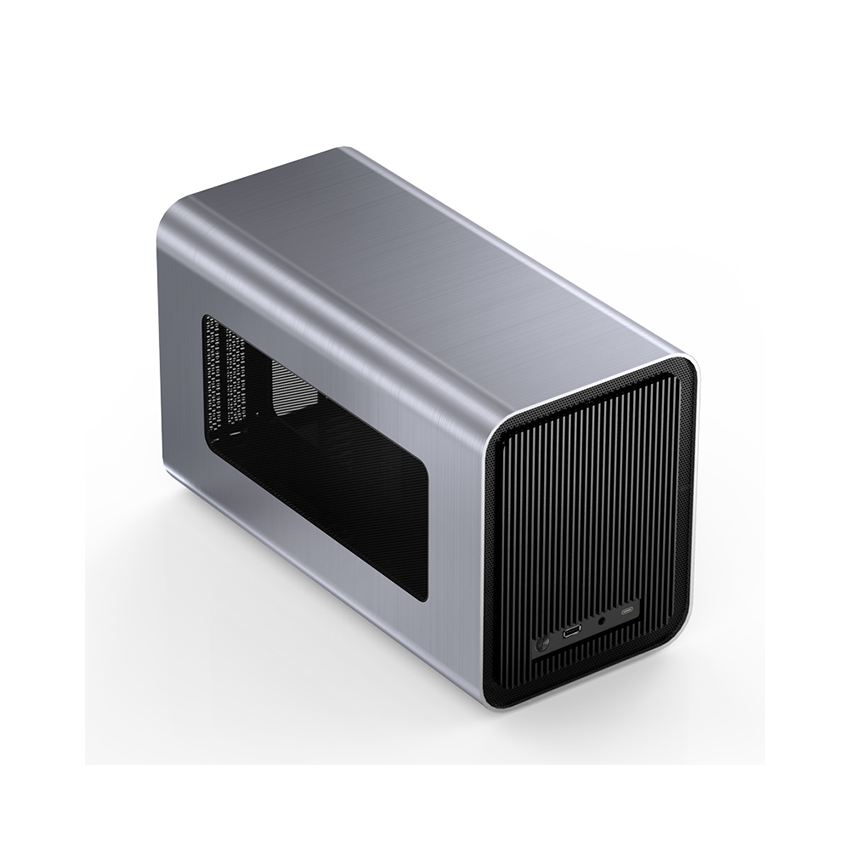 Vỏ case Jonsbo V11 Silver ( Mini Tower/Màu Bạc) - Hình 1