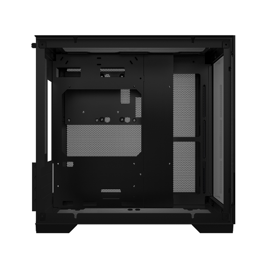 Vỏ Case MIK LV12 mini ELITE- BLACK (Mini Tower/ Màu Đen)