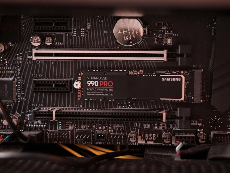 Ổ cứng SSD Samsung 990 PRO 1TB PCIe NVMe 4.0x4 (Đọc 7450MB/s - Ghi 6900MB/s) - (MZ-V9P1T0BW) 