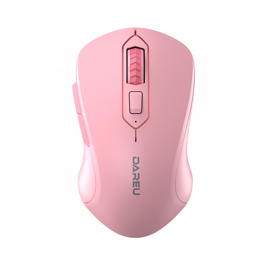 Chuột không dây Dareu LM115B Pink (Bluetooth + Wireless)