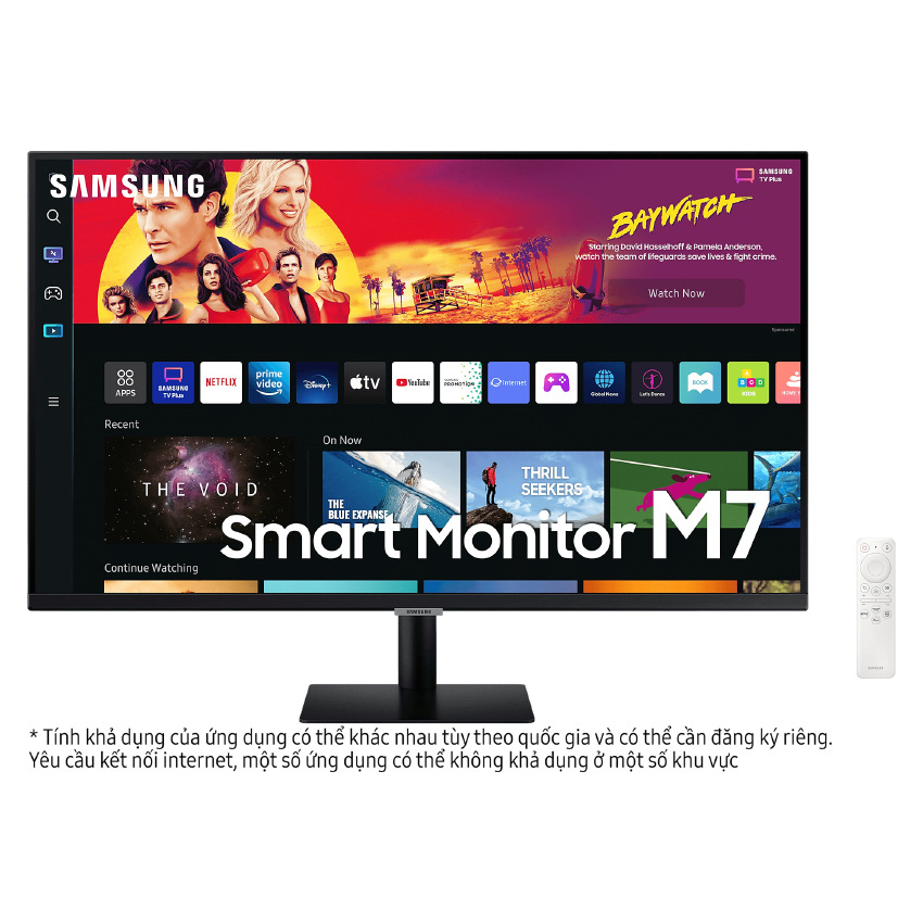 Màn hình Thông minh Samsung LS32BM700UEXXV (32 inch/UHD/VA/60Hz/4ms/300 nits/HDMI+USB-C/Bluetooth/Wifi/Remote/Loa)