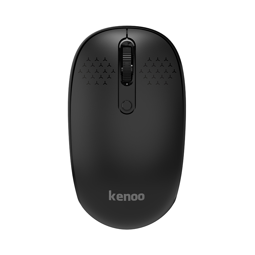 Chuột không dây Kenoo M108 Wireless + Bluetooth Màu Đen