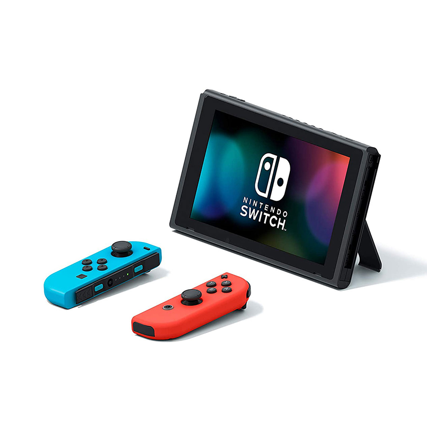 Máy Chơi Game Nintendo Switch Neon Red Blue V2 (Hộp mẫu mới)