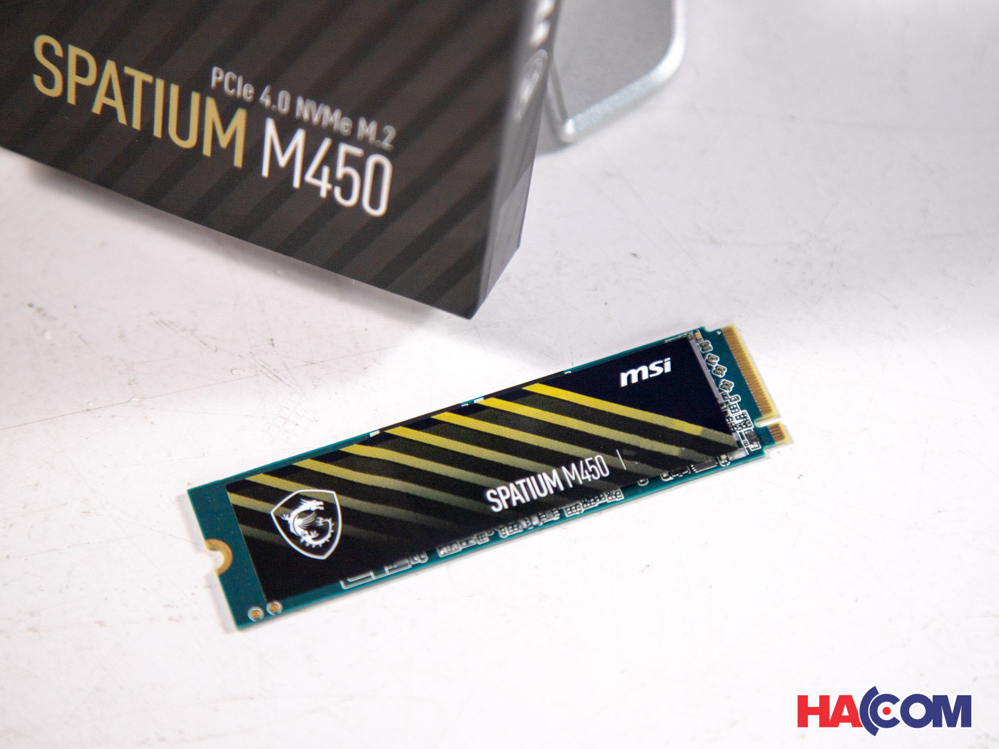 Ổ cứng SSD MSI SPATIUM M450 1TB NVMe M.2 2280 PCIe Gen 4 x 4 (Đọc 3600MB/s, Ghi 3000MB/s)