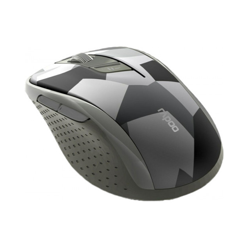 Chuột không dây Rapoo M500 Silent màu xám (Wireless, Bluetooth)