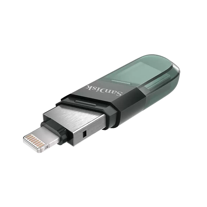 USB SanDisk 128GB iXpand Flash Drive Flip SDIX90N-128G-GN6NE Màu Đen