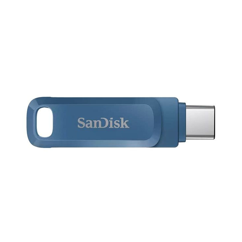 USB SANDISK 64GB USB TYPE C ULTRA DUAL DRIVE GO SDDDC3-064G-G46NB MÀU XANH NAVY