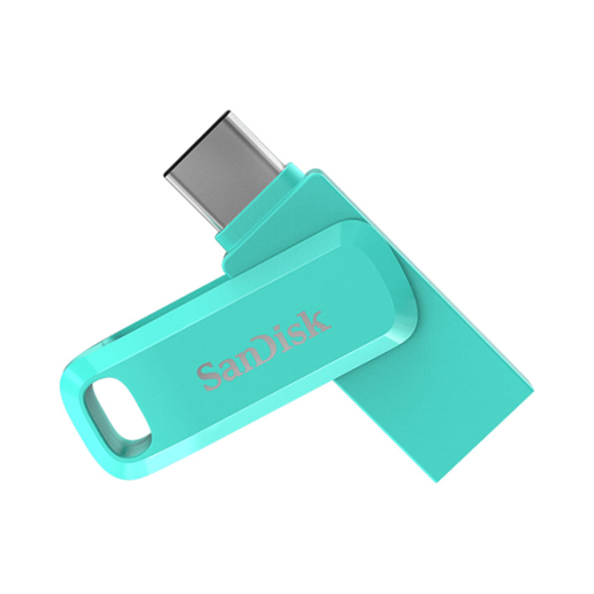 USB SanDisk 32GB USB Type C Ultra Dual Drive Go SDDDC3-032G-G46G Màu Xanh Mint