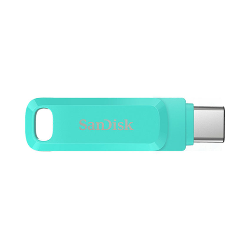 USB SanDisk 256GB USB Type C Ultra Dual Drive Go SDDDC3-256G-G46G Màu Xanh Mint