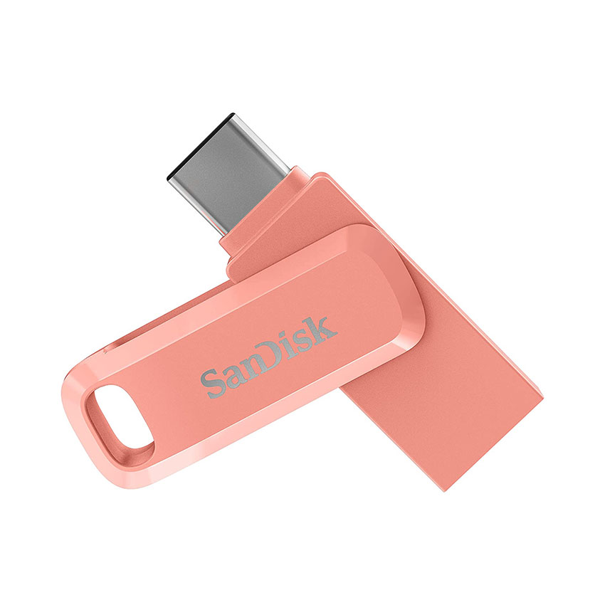 USB SanDisk 64GB USB Type C Ultra Dual Drive Go SDDDC3-064G-G46PC Màu Hồng  Đào
