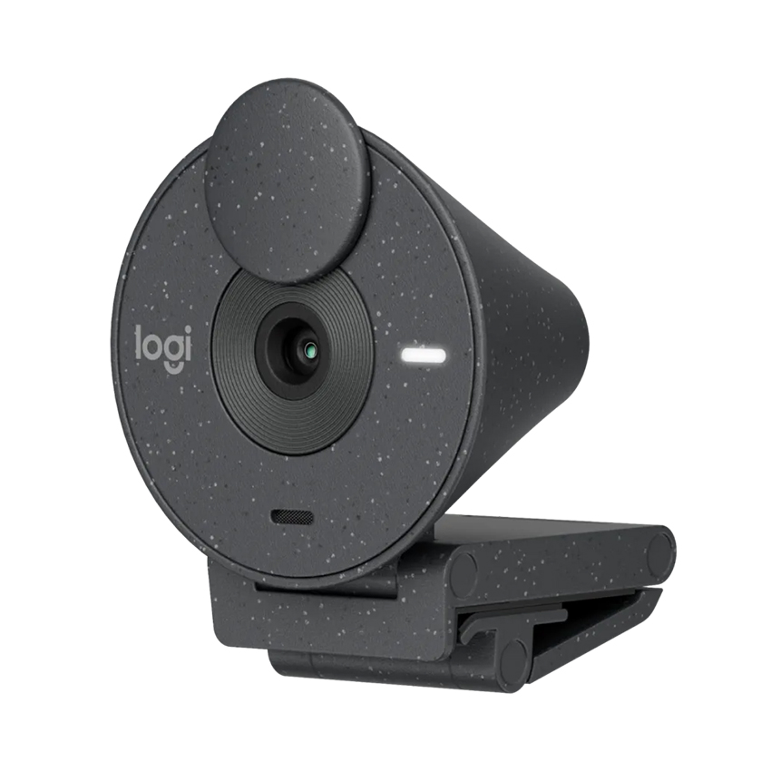 Webcam Logitech Brio 300 - Màu đen
