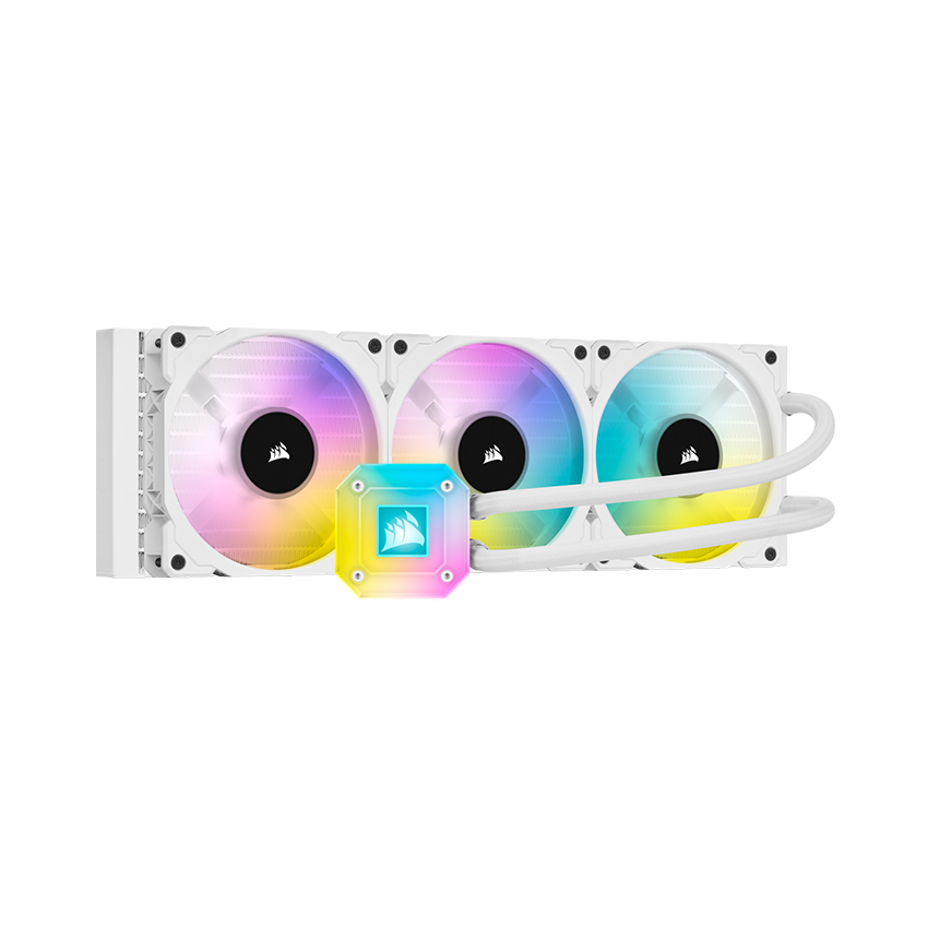 Tản nhiệt nước Corsair H150i ELITE CAPELLIX WHITE (CW-9060051-WW) - Hình 1